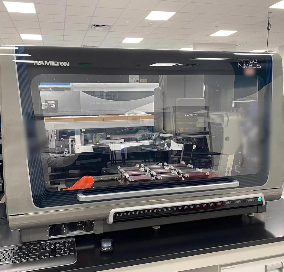 Used Hamilton Microlab Nimbus Automated Liquid Handler – With Software – Lab Ready – Excellent Condition