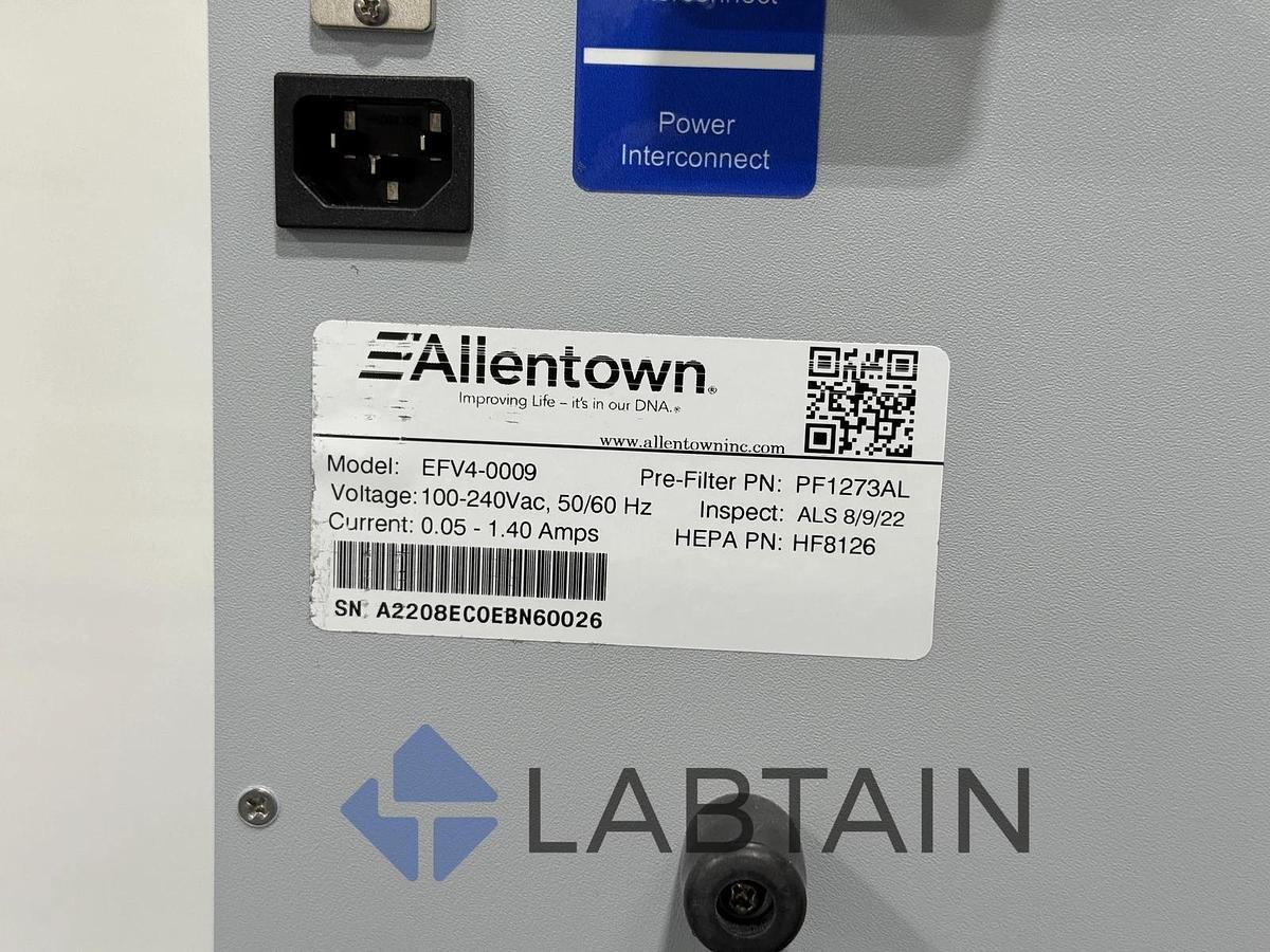 Used Allentown EcoFlo ETS110GR Wireless Rack Monitoring System w/HEPA and Touchscreen