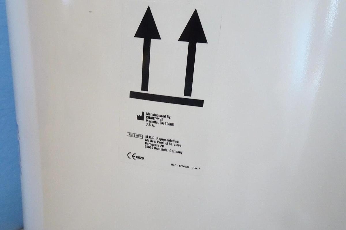 Used MVE / Custom Biogenic Systems CBS 4001 Value Added Cryosystem | Dewar | CS4001L