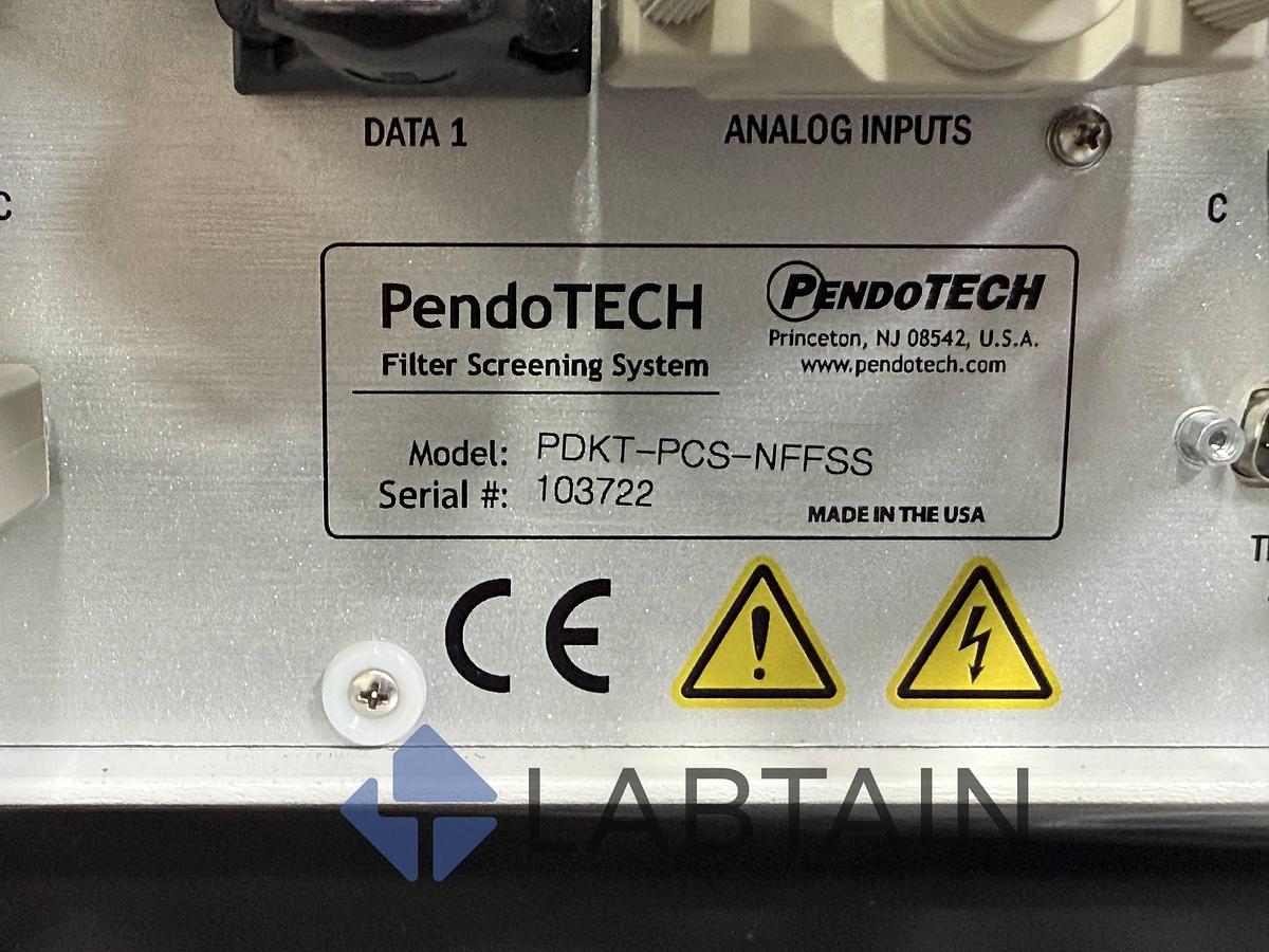 Used PendoTech Filter Screening System – PDKT-PCS-NFFSS – S/N 103722 – Tested