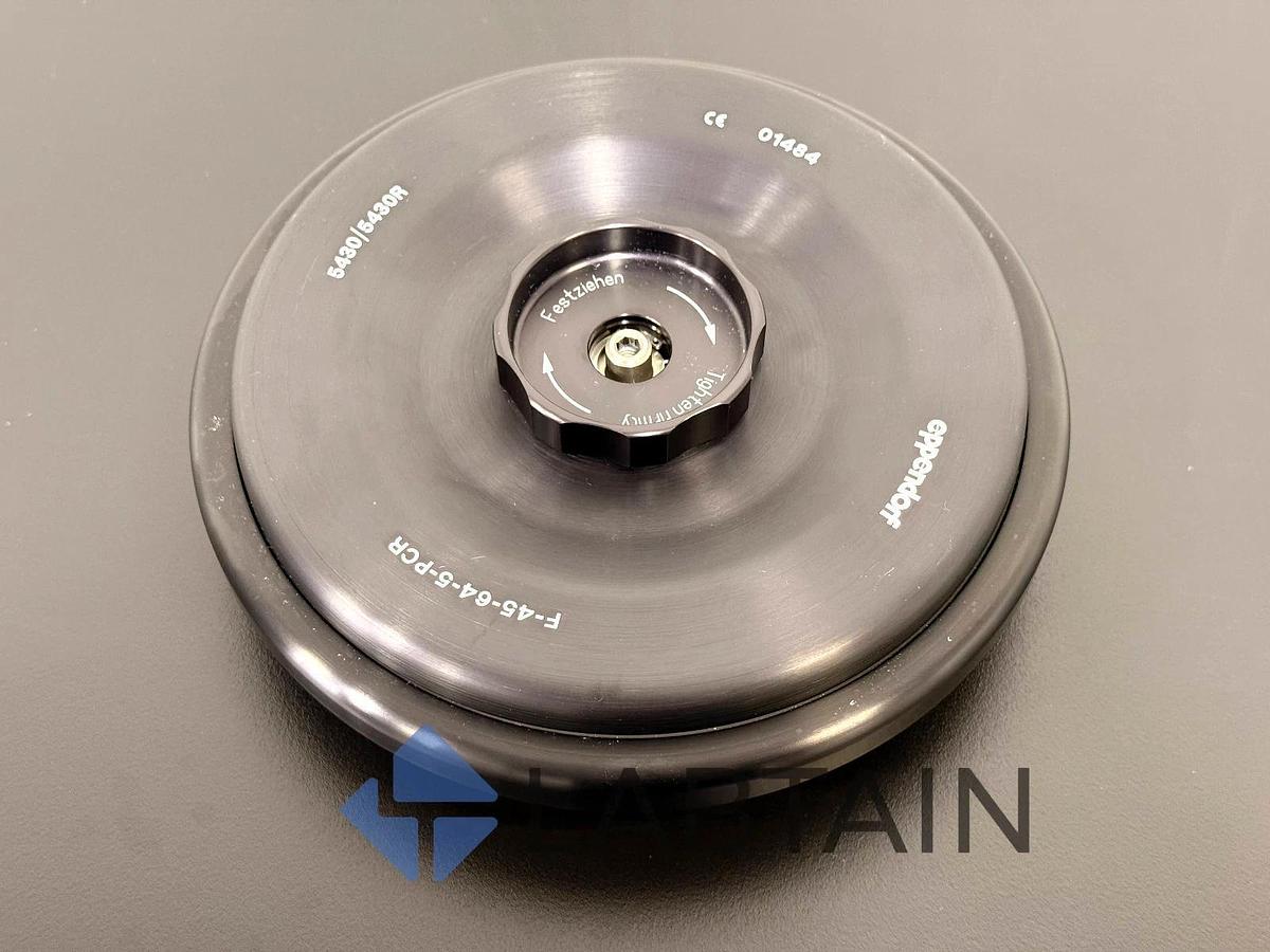 Used Eppendorf F-45-64-5-PCR Fixed-Angle Rotor for 5430/5430R Centrifuges – Tested