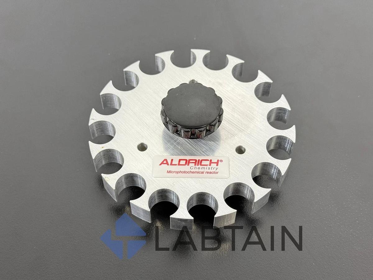 Used Aldrich 12-Position Reaction Block for Vials - Aluminum Heating Block