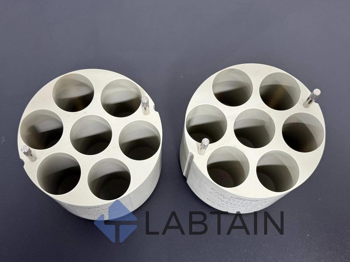 Used Beckman Coulter 393266 Conical Tube Adapter (1 pair) 339 and 333 grams