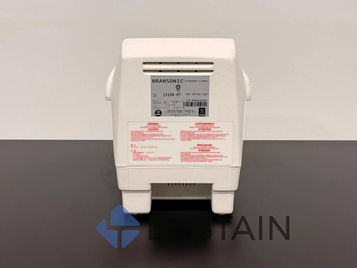 Used Branson Ultrasonic 1510 Model 1510R-MT Ultrasonic Cleaner