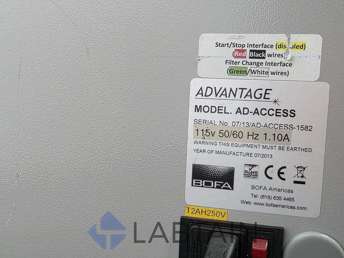 Used BOFA Advantage AD-ACCESS Fume Extraction System