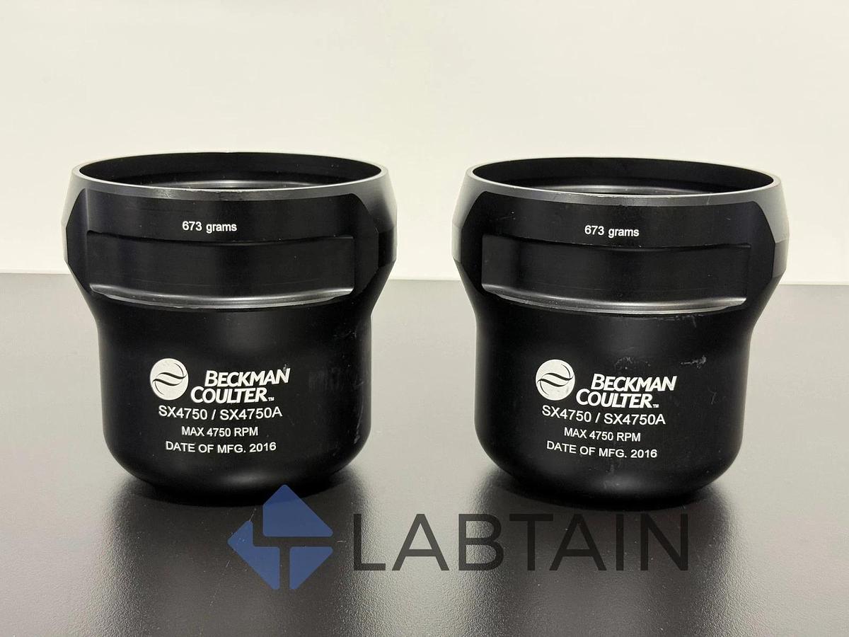 Used One Pair of Beckman Coulter SX4750/SX4750A  Max 4750 RPM | 673g