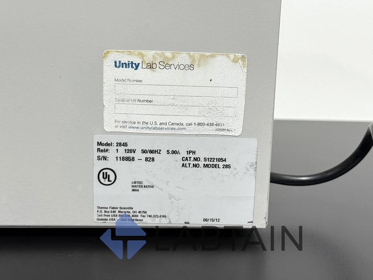 Used Thermo Fisher Microprocessor Contrtolled 280 Series Water Bath