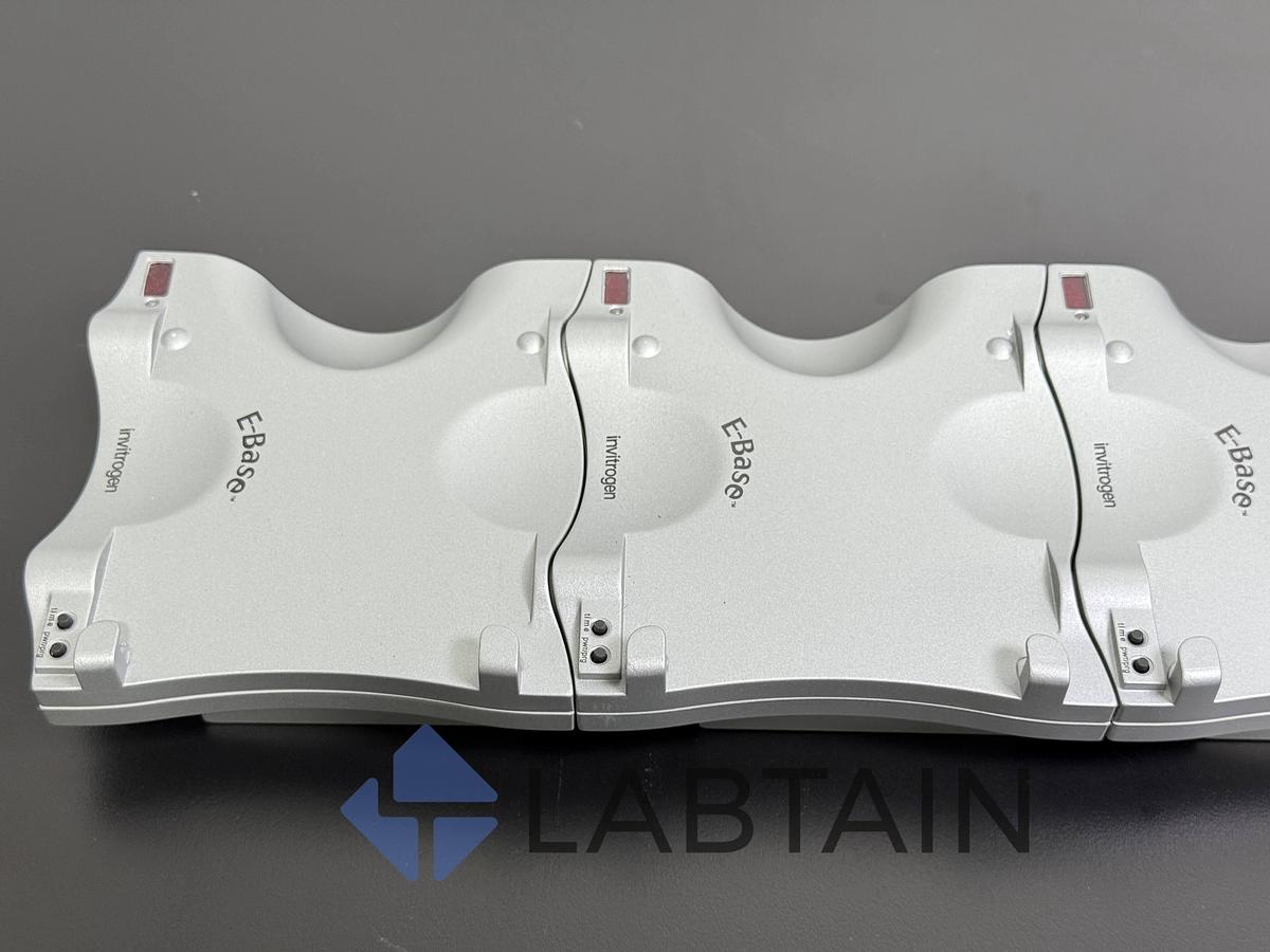 Used Invitrogen Mother E-Base EBM03 – 4-Dock E-Gel Electrophoresis Station with Power Cord & Leads