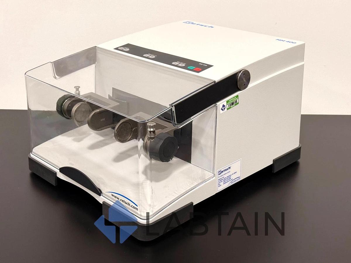 Used Retsch MM 400 Mixer Mill | P/N 20.745.0001
