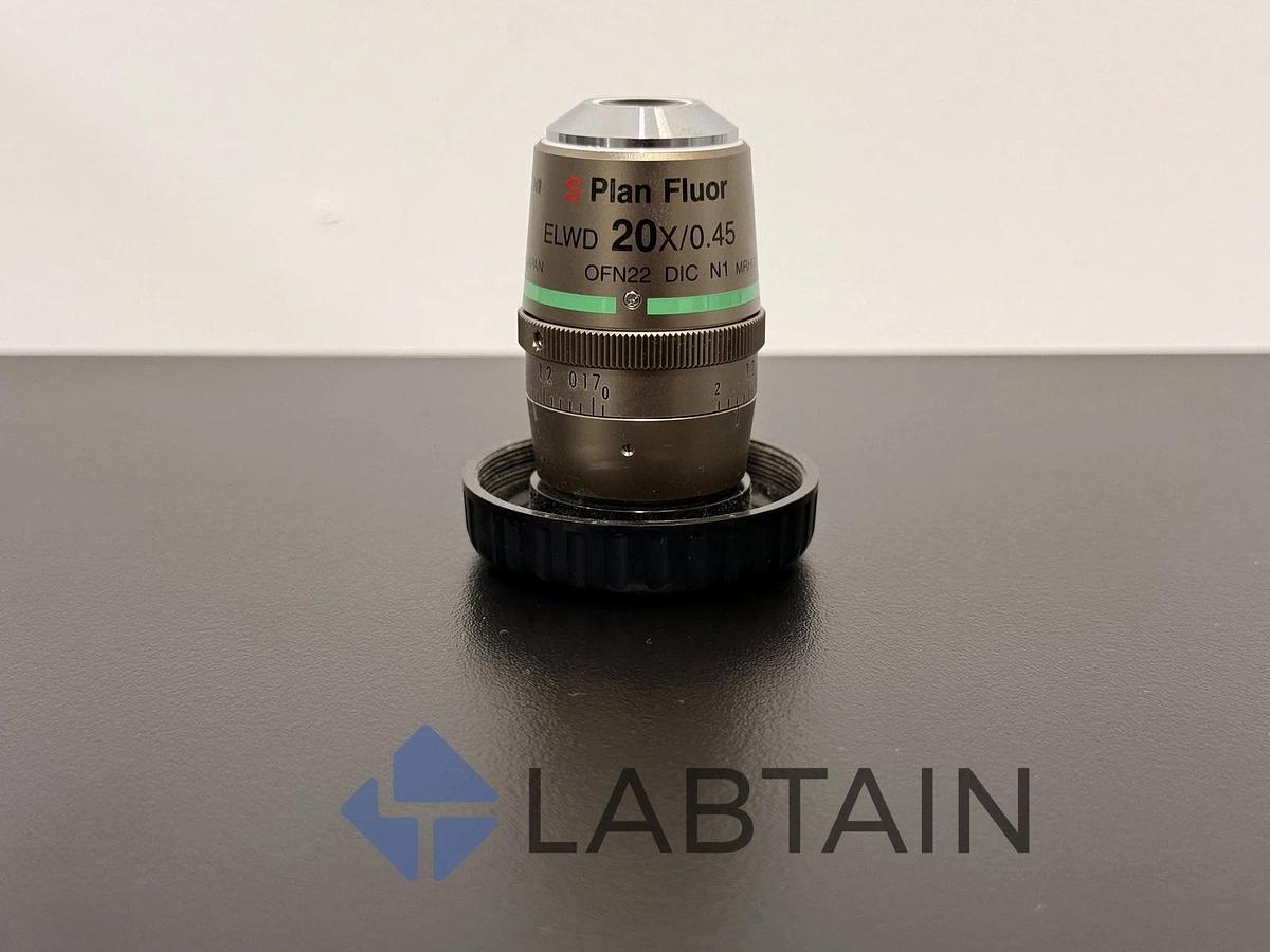 Used Nikon S Plan Fluor Microscope Objective ELWD 20x/0.45