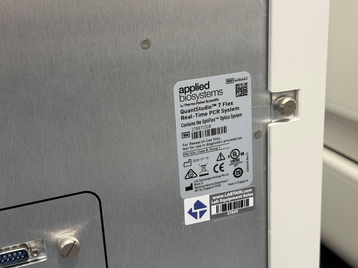 Used Applied Biosystems QuantStudio 7 Flex Real-Time PCR System – 2020 – Firmware 1.0.4