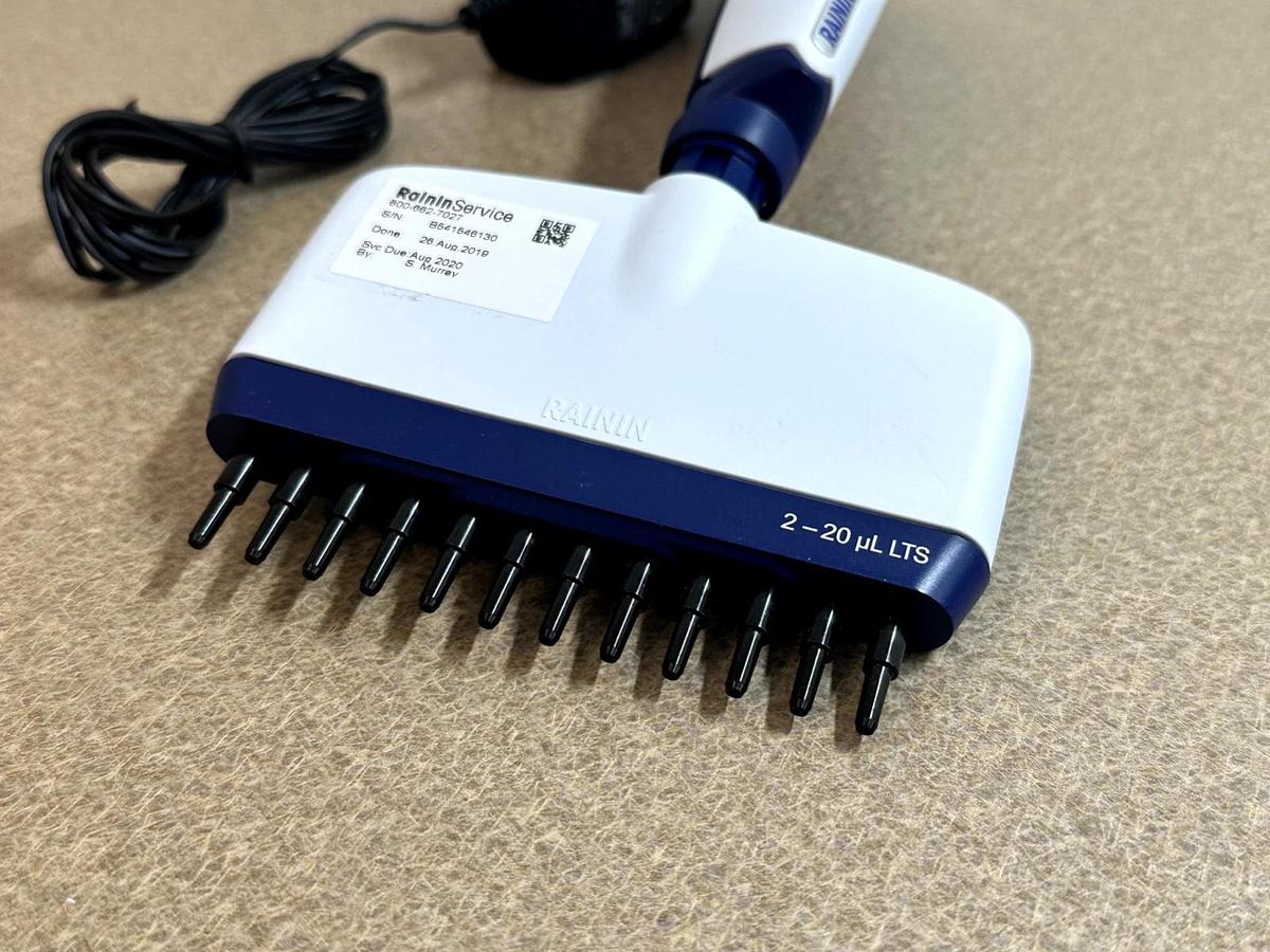 Used Rainin Pipet-Lite E4 XLS | 2-20uL | Electronic 12-Channel Pipette w/Warranty