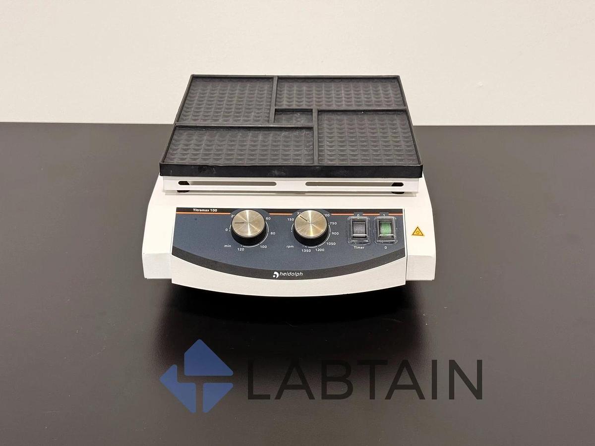 Used Heidolph Titramax 100 Microplate Orbital Shaker – 544-11200-04-5 – Tested