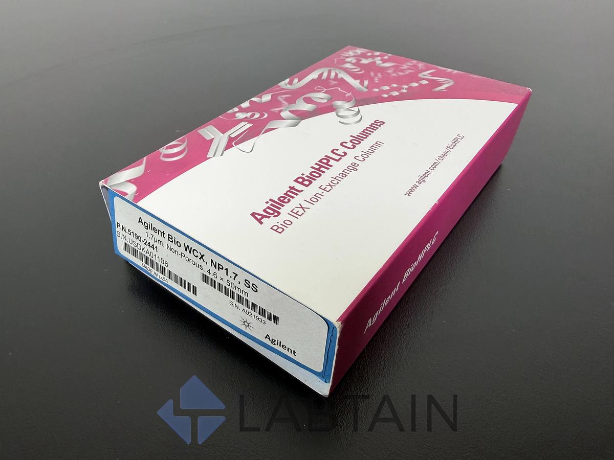 Agilent AdvanceBio WCX NP HPLC Column – 4.6 × 50 mm, 1.7 µm, Non-Porous – New