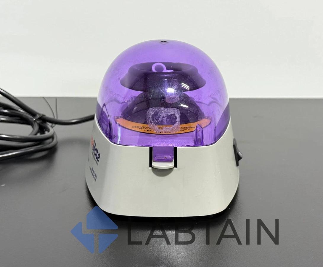 Used BIOEXPRESS GENEMATE MINI CENTRIFUGE C-1301-PC 115V 50/60HZ 130MA (IET23)