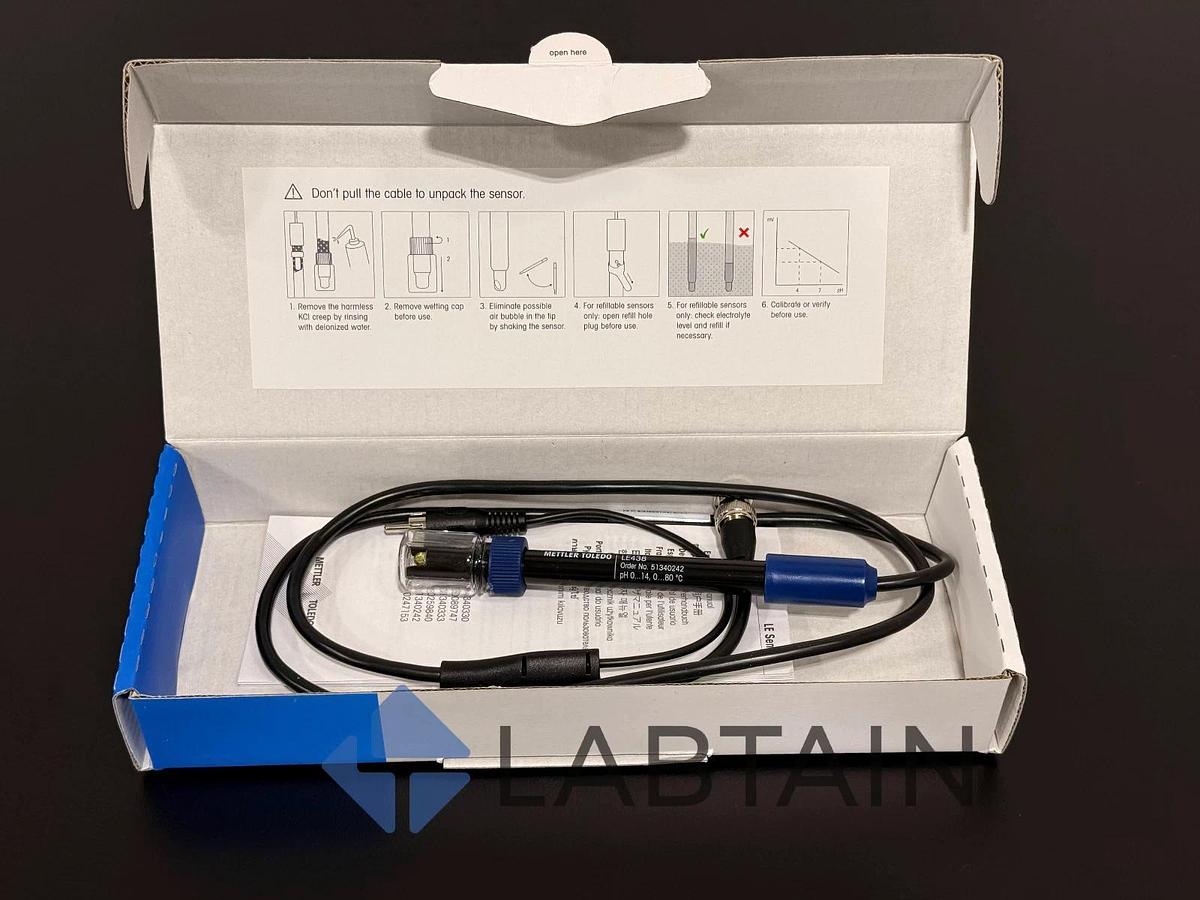 Used METTLER TOLEDO LE438 Combination pH Electrode