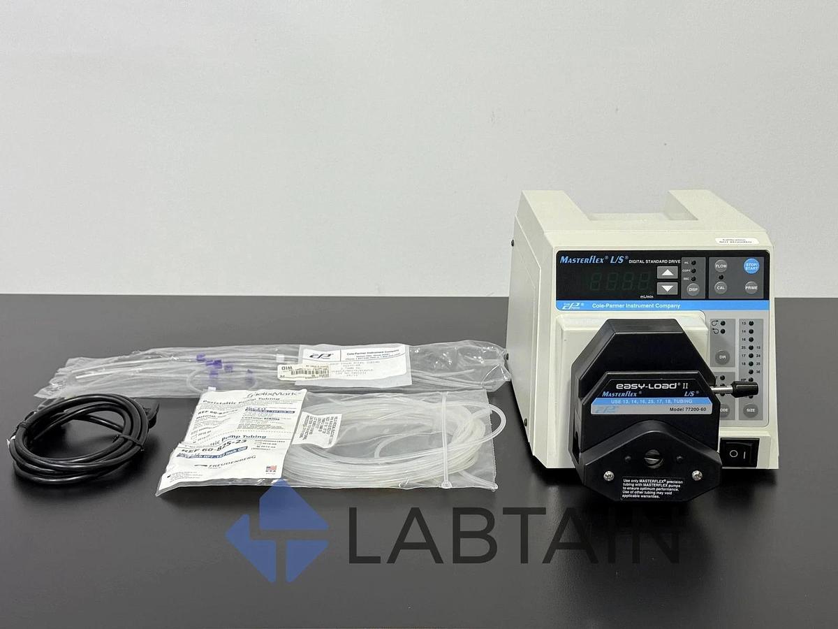 Used Cole-Parmer Masterflex L/S Digital Peristaltic Pump Drive 7523-60 with Easy-Load
