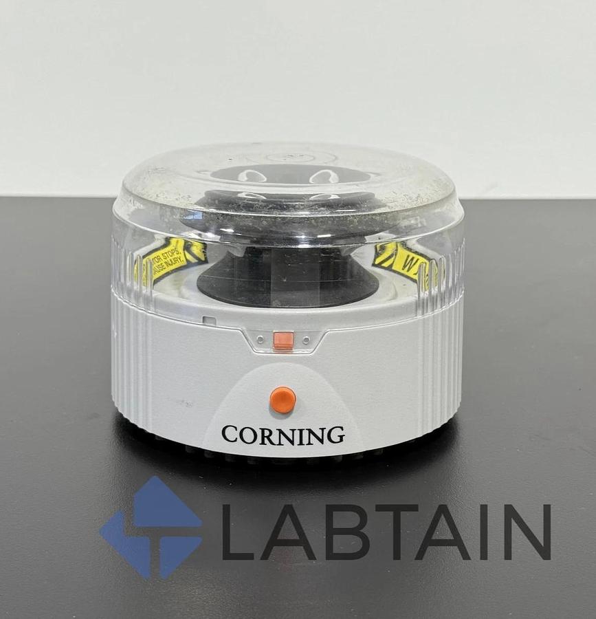 Used Corning 6765/C1501 Mini Microcentrifuge | Kinetic Energy 26 Joules