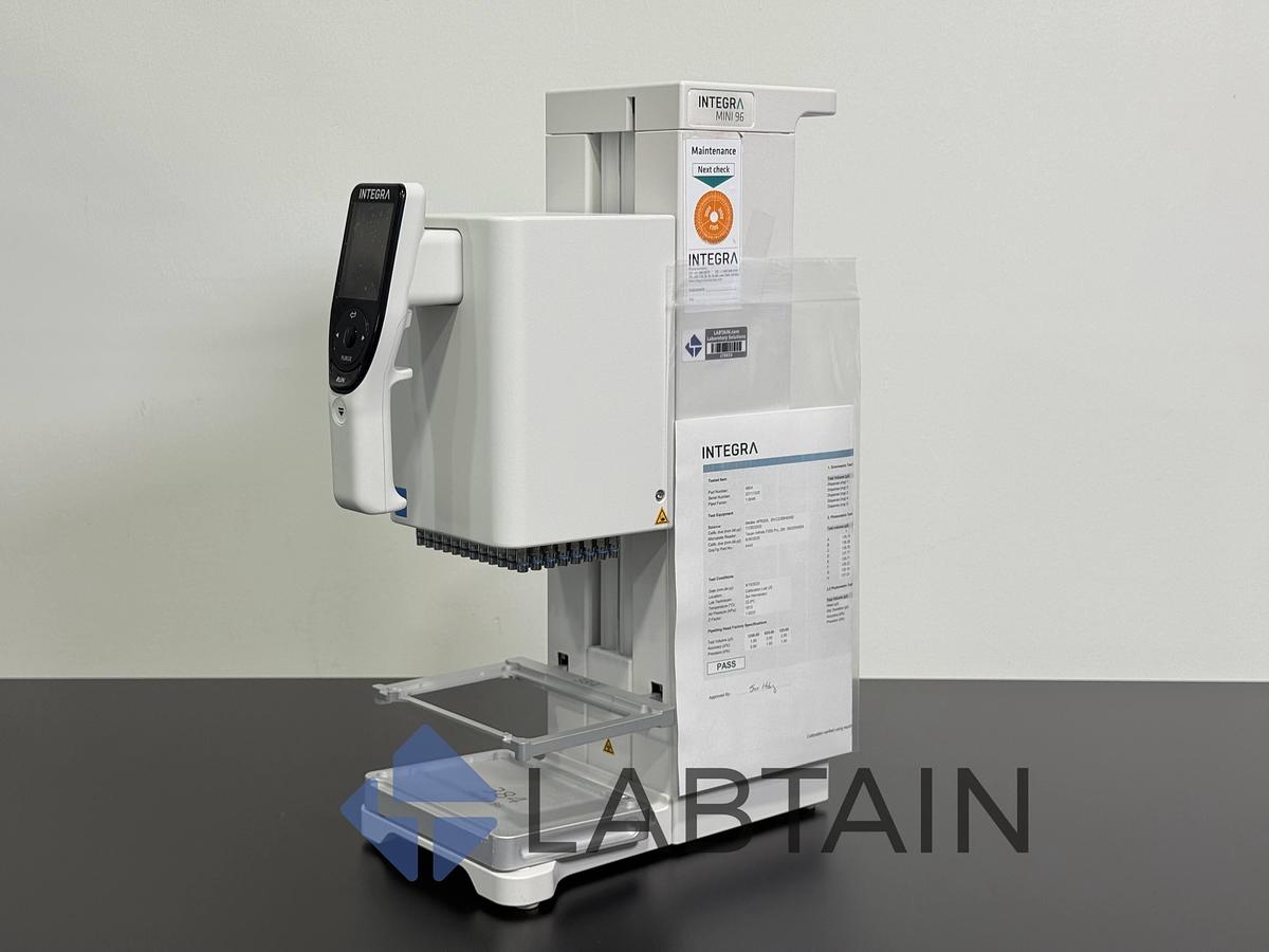 Used Integra MINI 96 Portable 96-Channel Electronic Pipette – Model 4804 – S/N 22111325 – Used