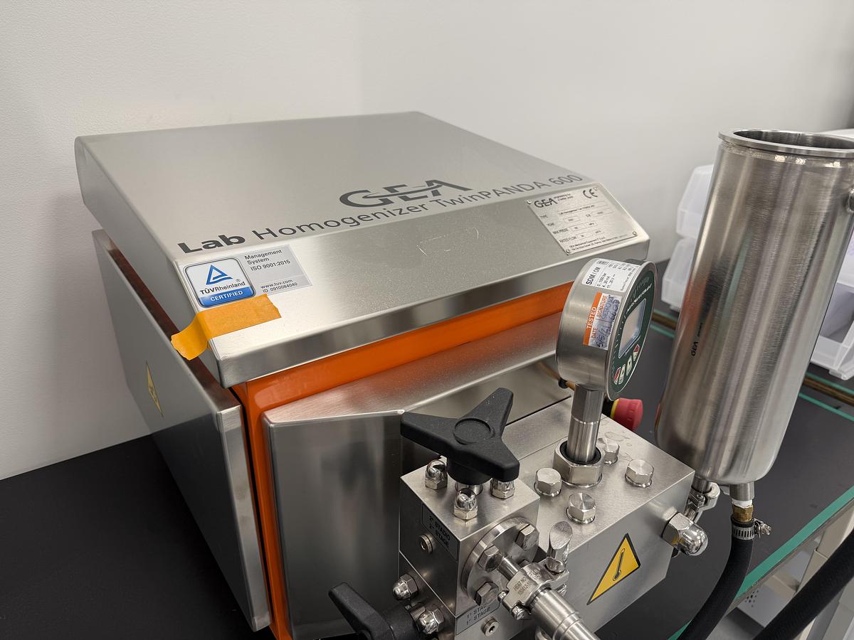 Used 2021 GEA Lab Homogenizer Twin PANDA 600 | Great Working