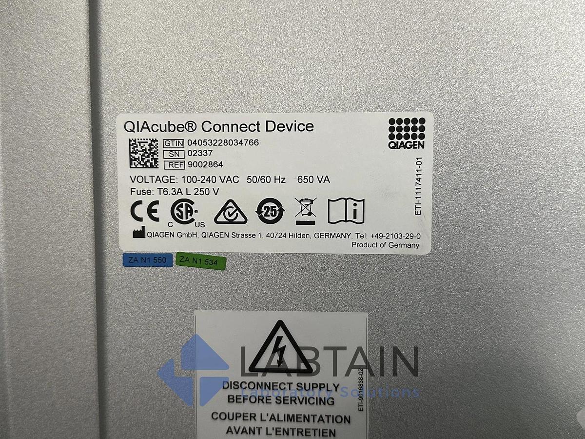 Used Qiagen QIAcube Connect Device Nucleic Acid Purification 02337 – Tested