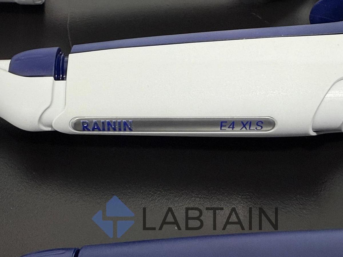 Used Rainin SmartStand SCS-B with (3) E4 XLS Electronic Pipettes - Metter Toledo