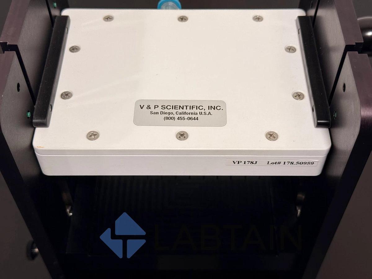 Used V&P 178J Aspiration manifold, 96 channel, 96 well, deep well