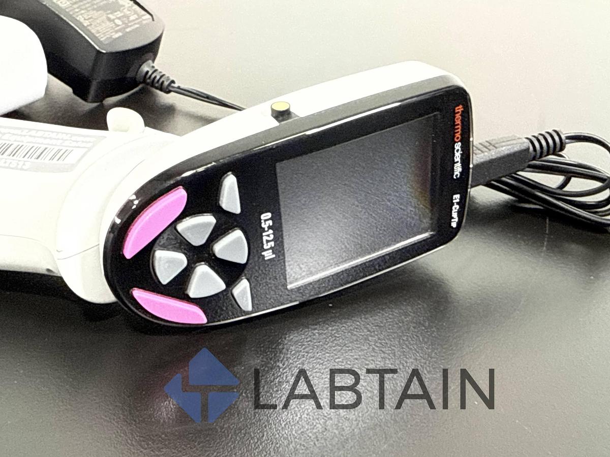 Used Thermo Scientific E1-ClipTip Electronic Pipette – 0.5–12.5 µL – P/N TH06949 – Used