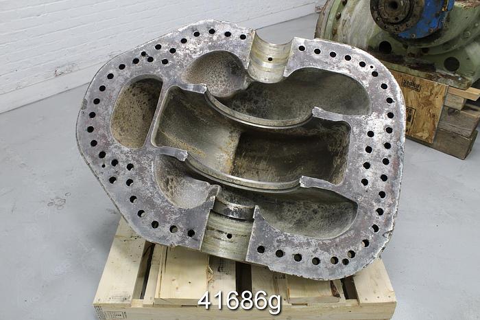 Used Sulzer ZUU-50 Double Suction Fan Pump, 20x24, Stainless Steel #41686