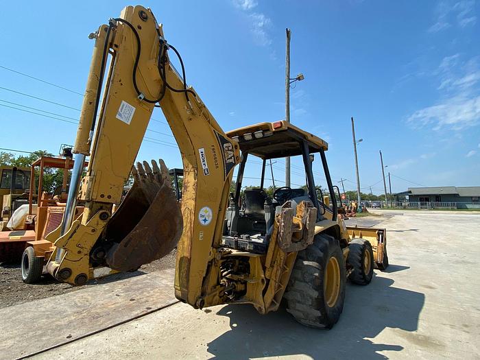 Used 2003 CAT 420D BACKHOE 4X4, EXTENDA-HOE