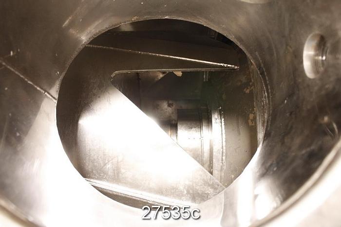 Used Fiberprep CH 7 Ch7 Pressure Screen, 0.012" Slotted Basket, Drum Style Rotor, Packing, 60 Psi Rated #27535