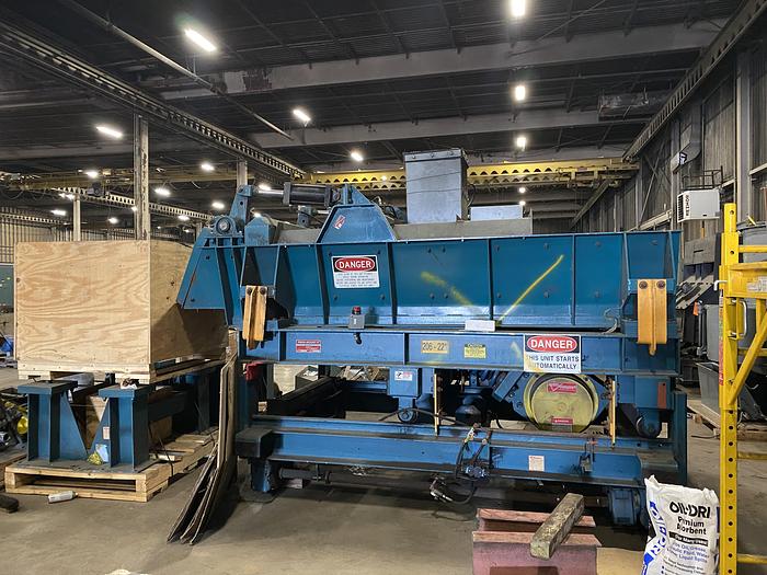 Used GENERAL KINEMATICS FRC 48/ 60 X 12 FURNACE CHARGE FEEDER (On Hold)