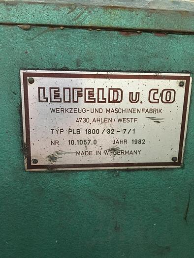 Used Flow Forming Machine PLB 1800/32
