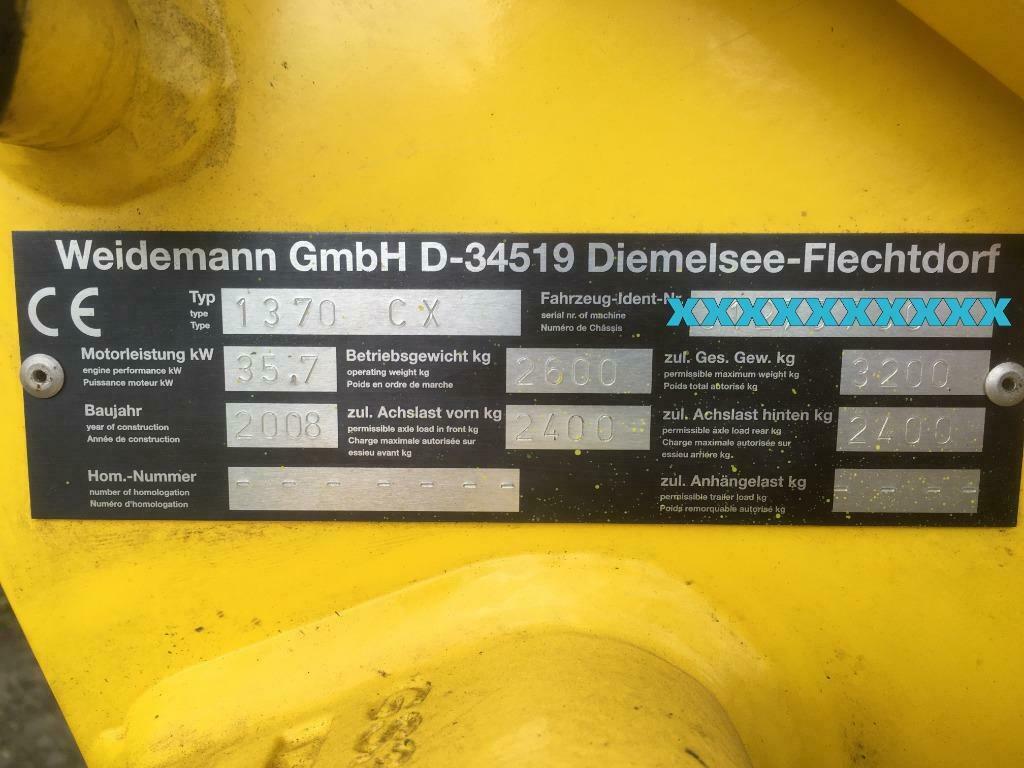 Gebruikt 2008 WEIDEMANN 1370 CX50