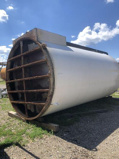 Used Tank, 6,000 Gallon, S/st, 10' x 17', Jkt, Insul, DCI, #S744020