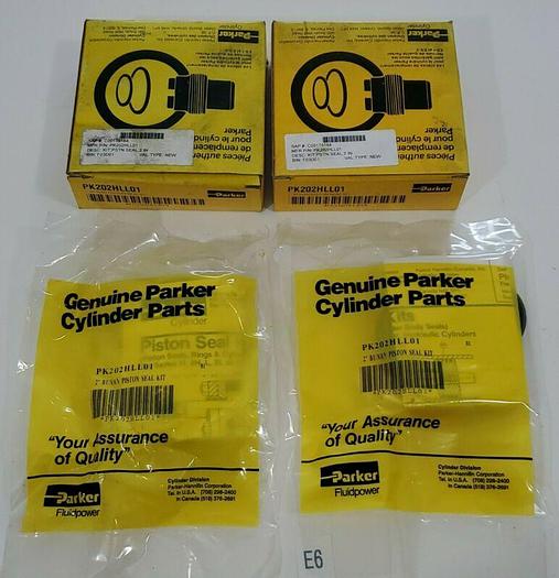 *NEW IN BOX* LOT OF 2 PARKER PK202HLL01 2" BUNAN PISTON SEAL KIT + WARRANTY!