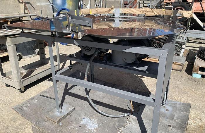 Used Table, Accumulation, 36", S/st, Mild Steel Frame, 1/2 HP, #S742551