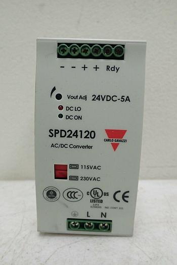 Used Carlo Gavazzi SPD241201FP SPD24120 AC/DC Converter Power Supply