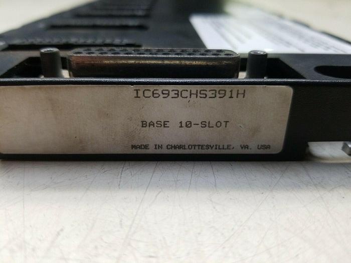 Used GE Fanuc IC693CHS391H 10-Slot Base Rack