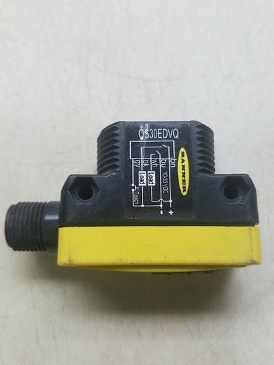 Used BANNER WORLD-BEAM QS30EDVQ EXPERT DIFFUSE-MODE SENSOR 10-30VDC. USED