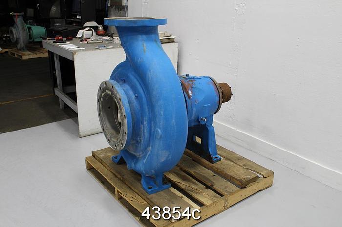 Used Goulds 3175 10x12x22 Pump, Stainless Steel Casing, 4-Vane Stainless Steel Impeller #43854