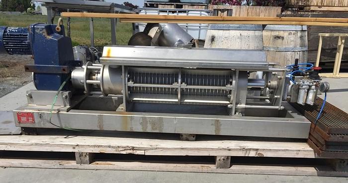 Used Press, Screw, 8" Diameter, S/st, JS Press, Continuous, #S741022