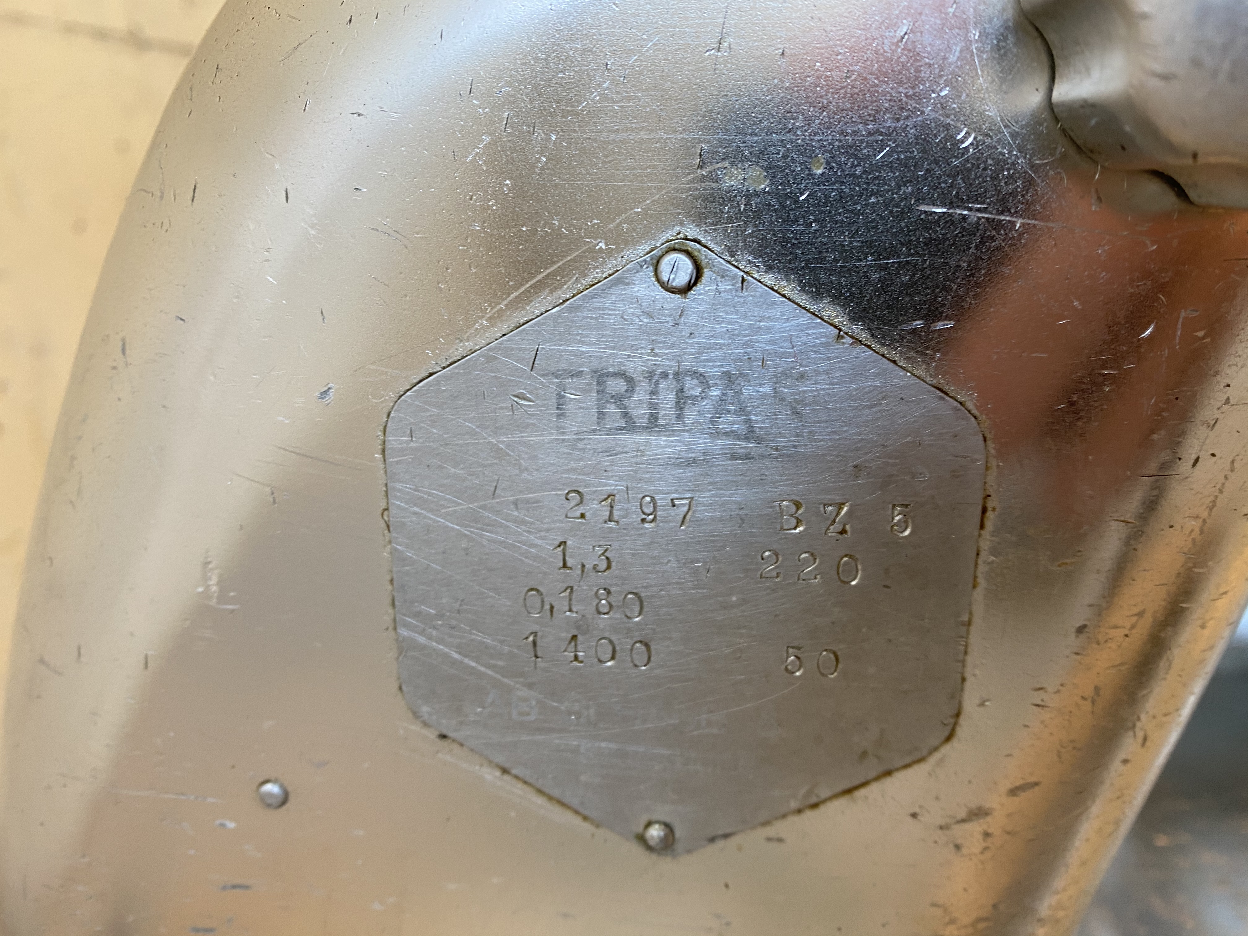 Begagnad #1432 Tripas 2197 2197
