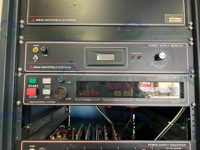 Used Power Ten Inc 3450D-4050, 3450D-10100, 3400d-7.5250 w/ Wakefield Utility Rack