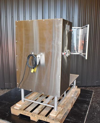 Used 0.5 CU. FT. A & M PROCESS TWIN SHELL BLENDERS – 4 SHELLS – S/S
