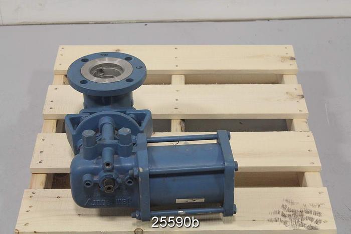 Refurbished Neles Jamesbury 3 5150 31 3600 TT 3" Air Operated Ball Valve #25590