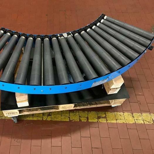 Gebraucht BLUME Rollenbahn Kurve/ Förderband Kurve 90 ° Blume