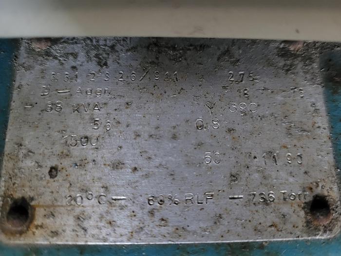 Used Agregat prądotwórczy VEM – 88kVa