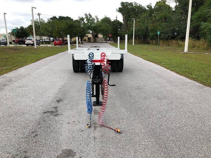 Used 2003 Reid's PT15 SA Extendable Pole Trailer AB - H14356