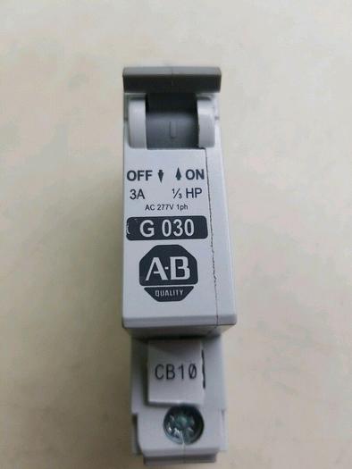 Used ALLEN BRADLEY 1492-CB1 Ser C ,G 030